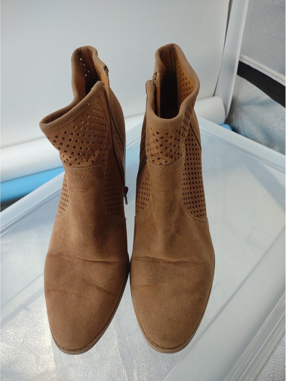 Universal Thread Women's Ankle Boots Size 9 Brown 202